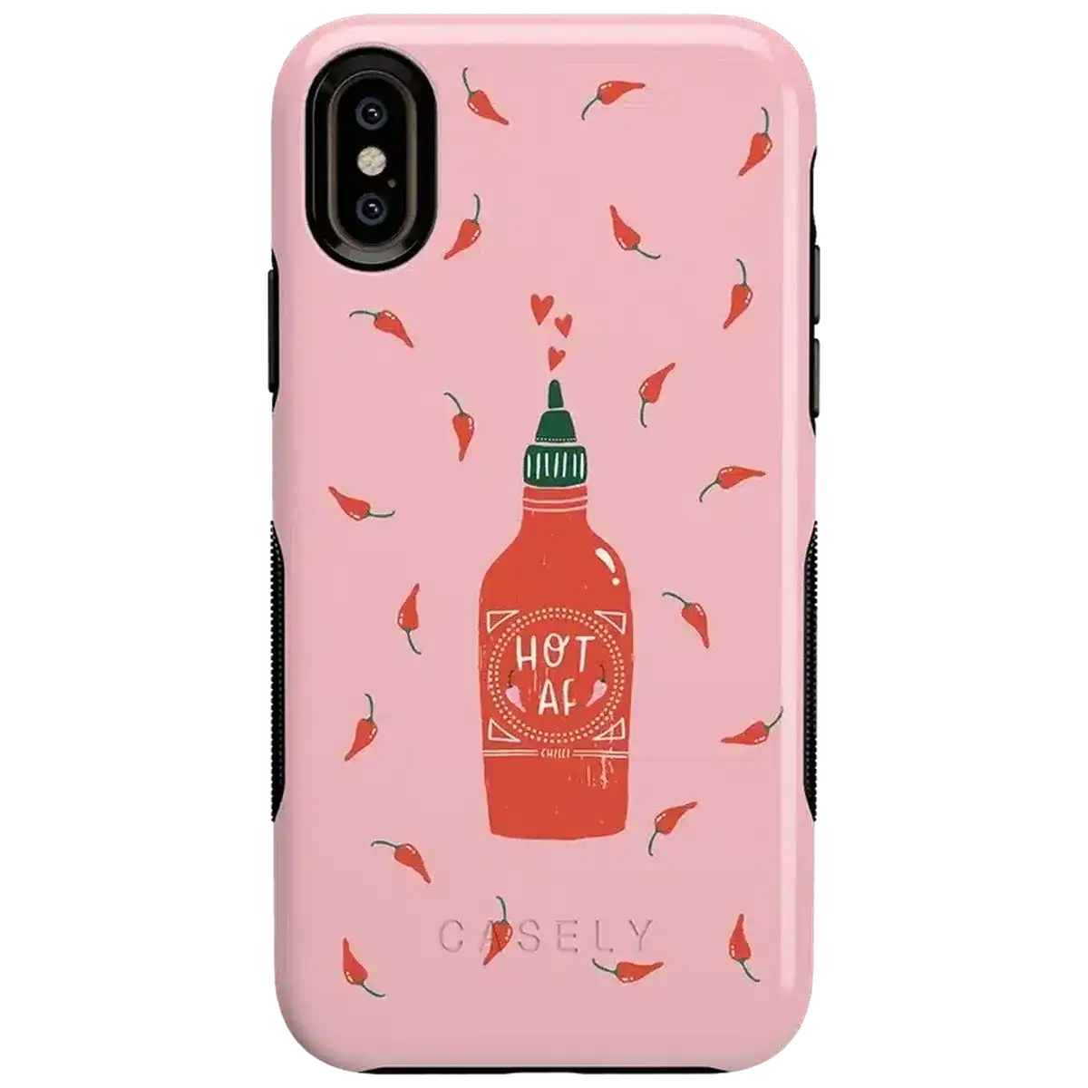 Spicy AF | Pink Chili Hot Sauce Case