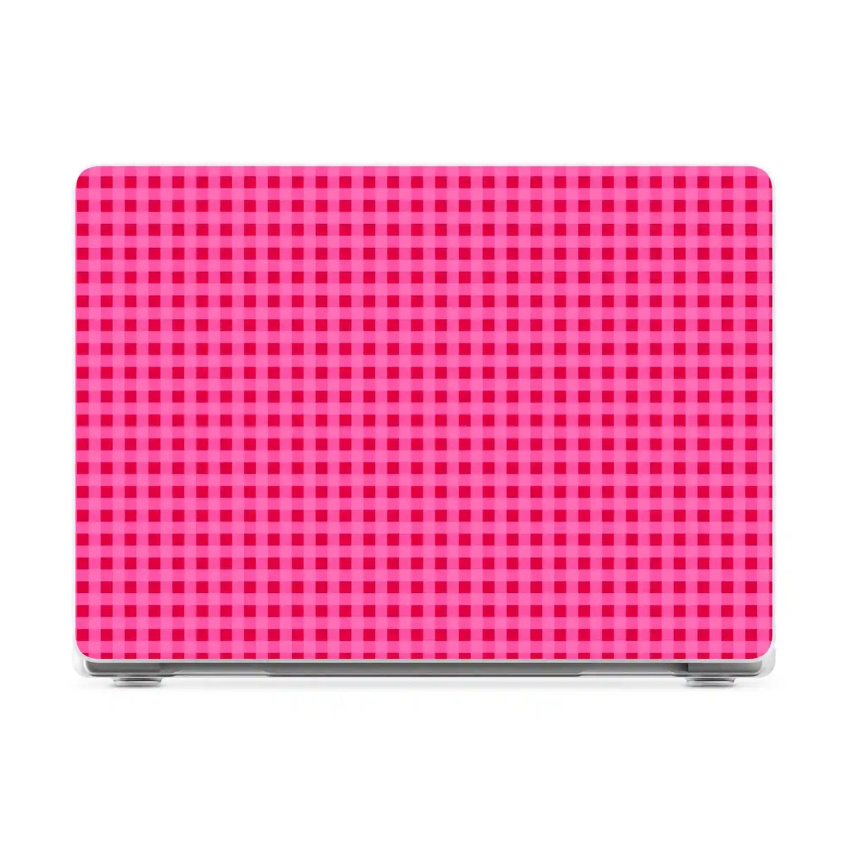 Sweet Jam | Hot Pink Gingham Laptop Shell