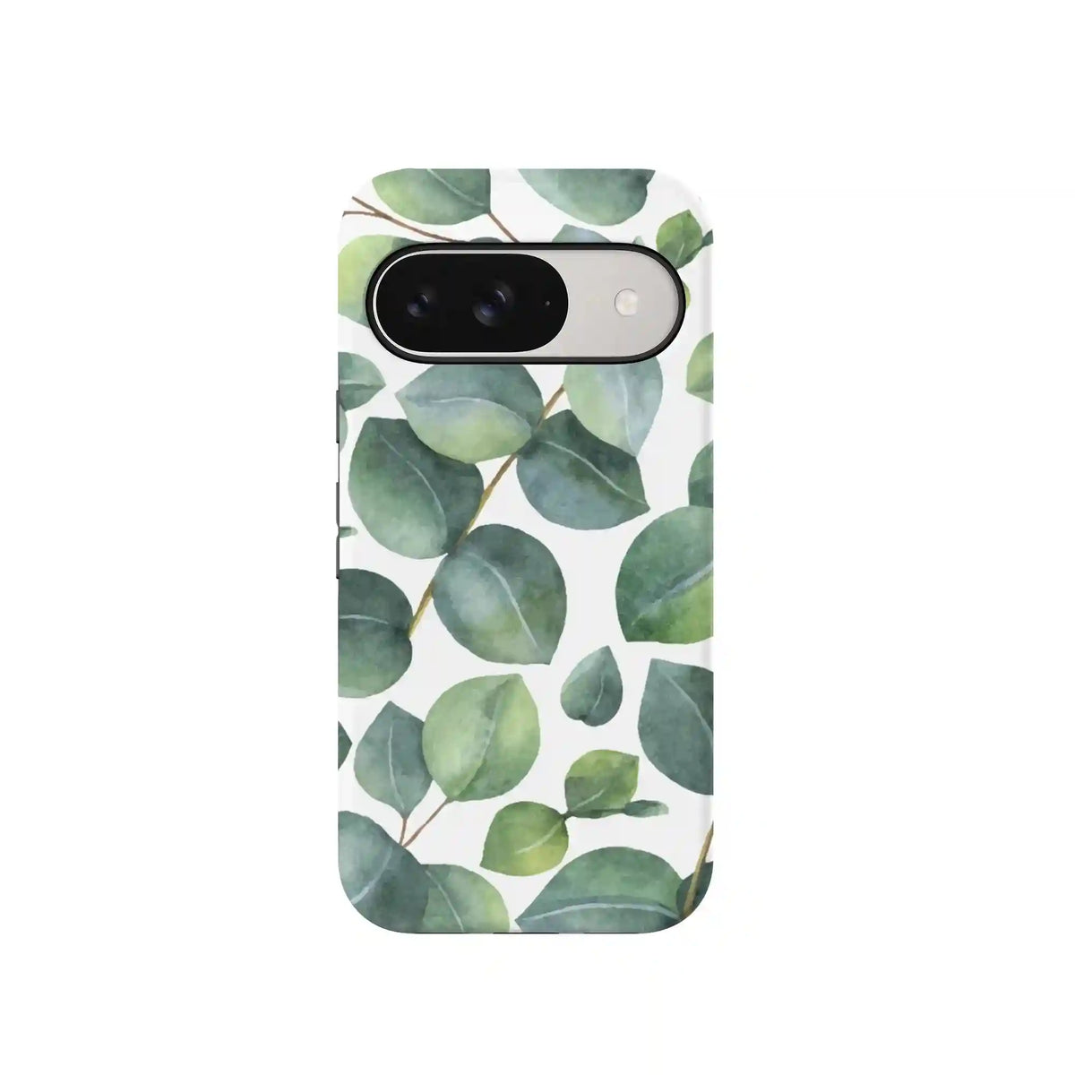 Leaf Me Alone | Green Floral Print Google Pixel Case