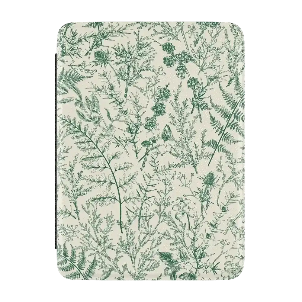 Sage Garden | Green Floral Kindle Case