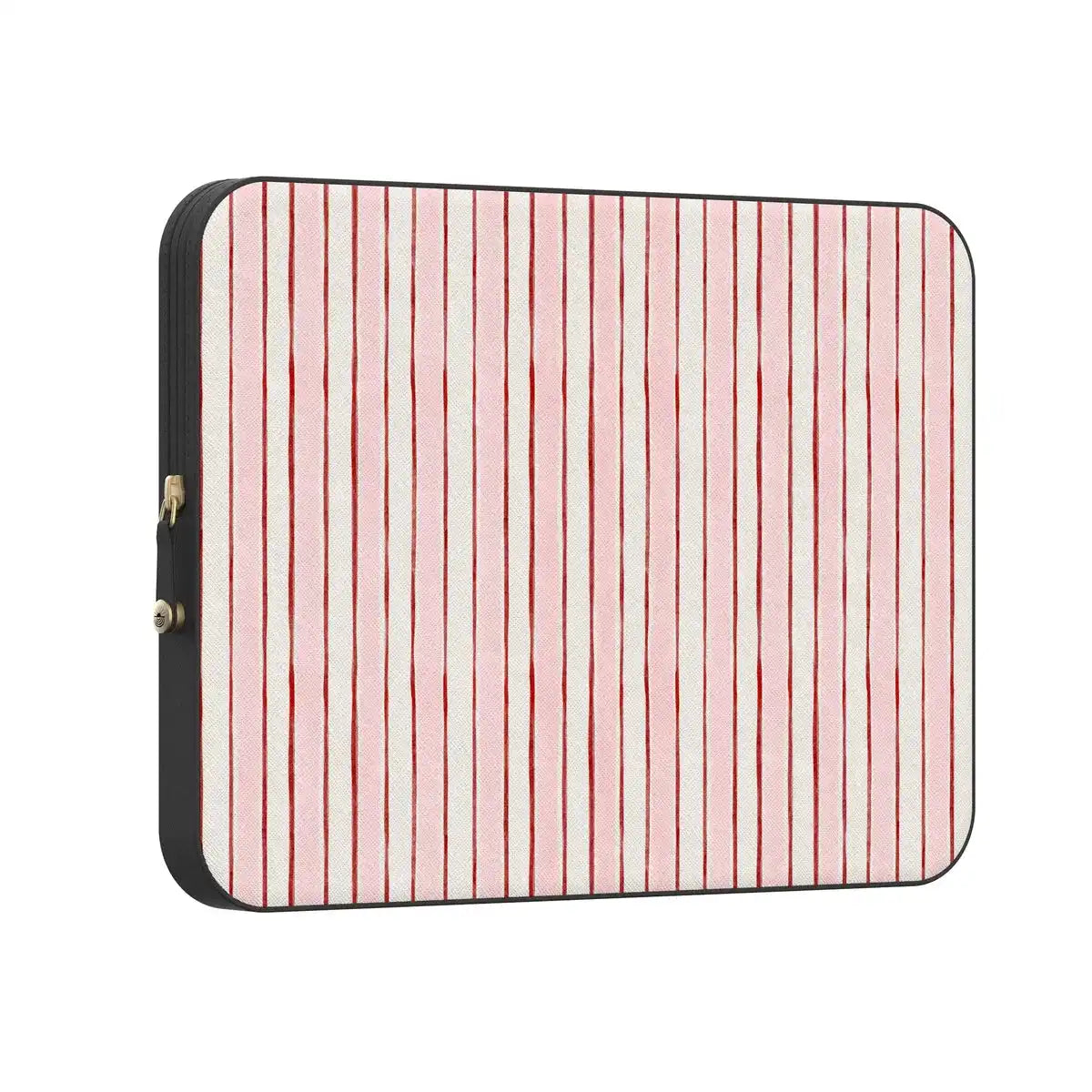 Pretty in Pastel | Blush Stripes Laptop Case