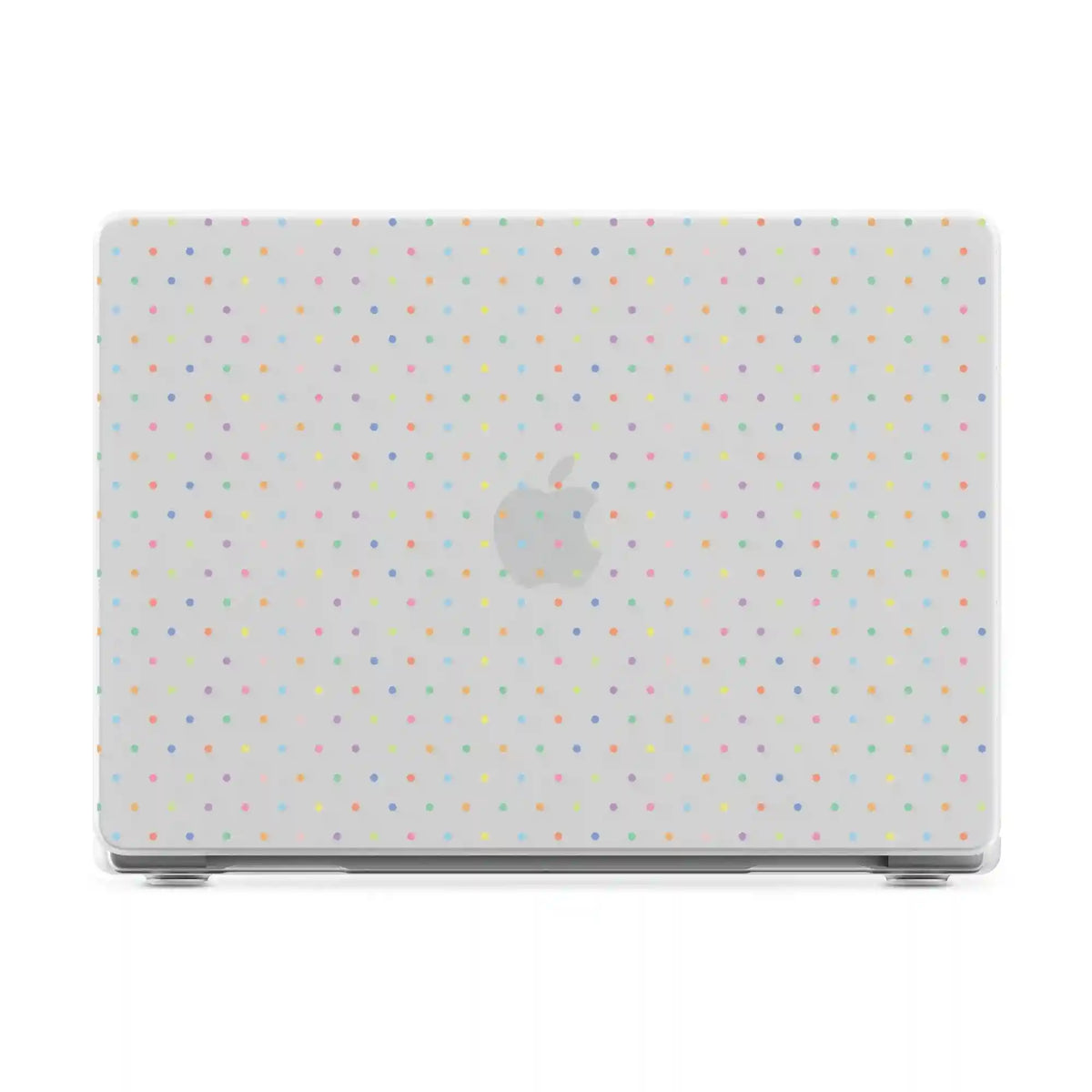On the Dot | Rainbow Polka Dot Laptop Shell