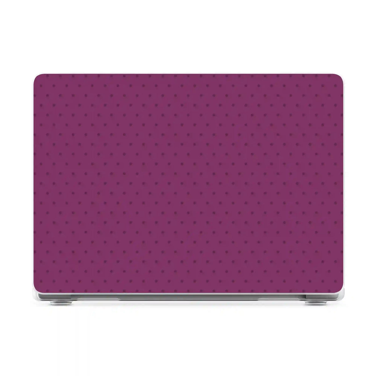 On the Dot | Plum Polka Dot Laptop Shell