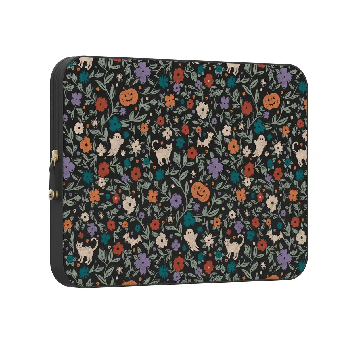 Toil & Bloom | Halloween Floral Laptop Case