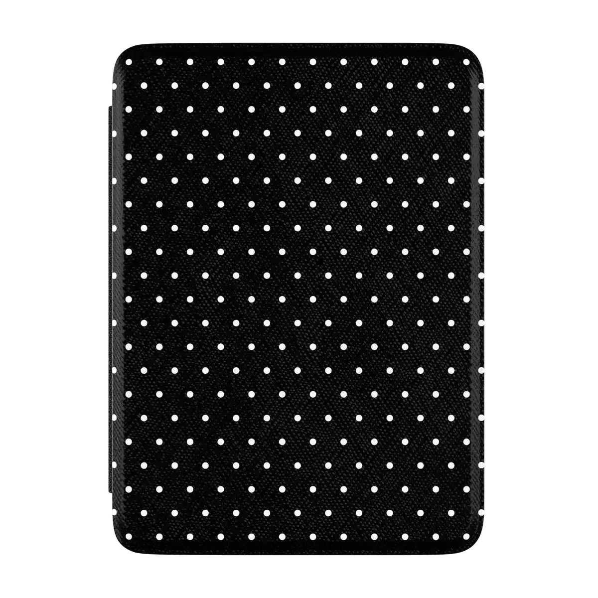 On the Dot | White Polka Dot Kindle Case