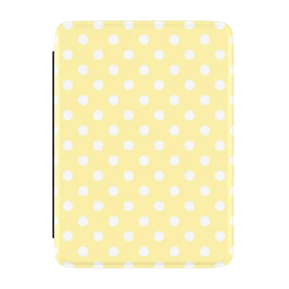Spotted in SoHo | Yellow Polka Dot Kindle Case