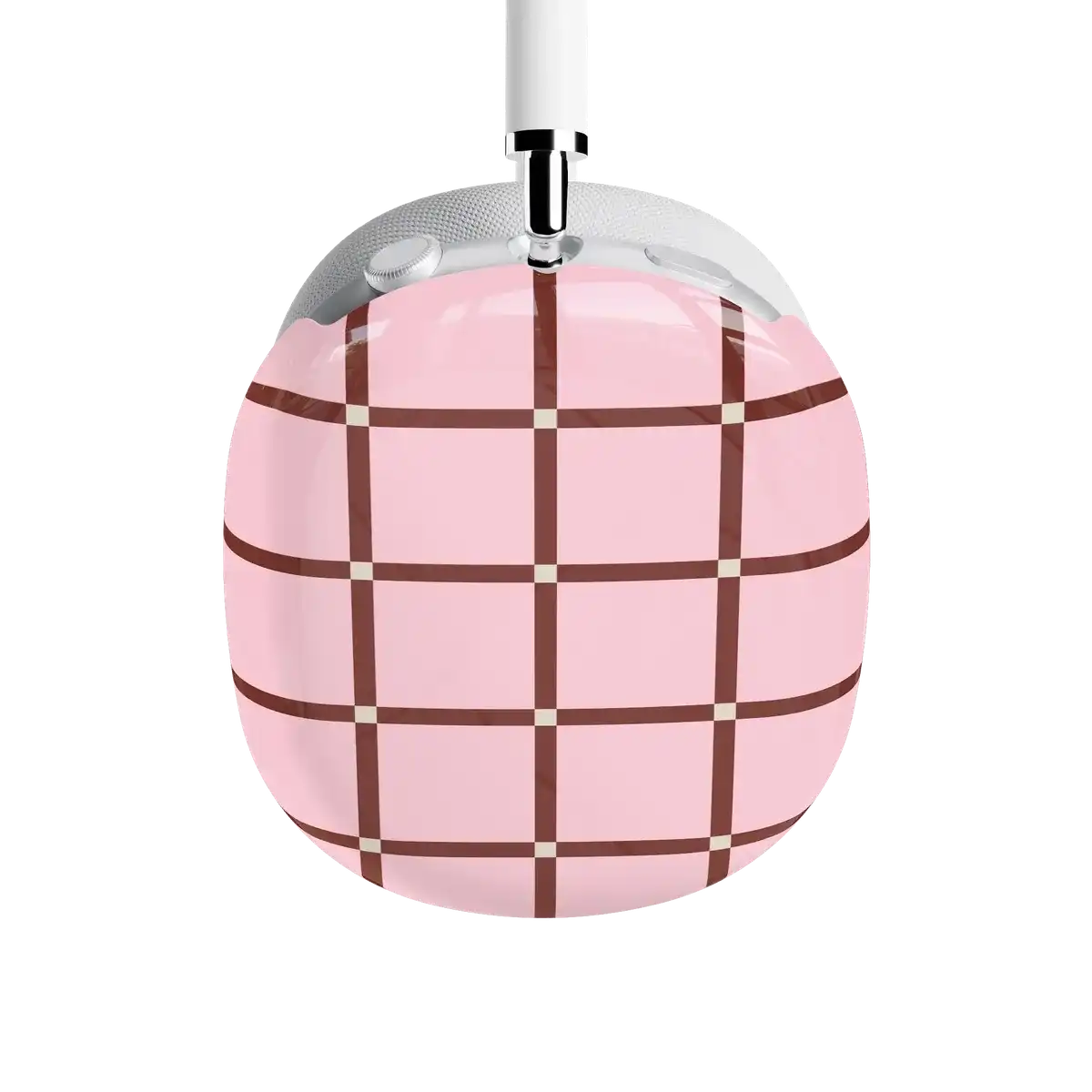 Uptown Gridlock | Pink Checkerboard AirPods Max Case