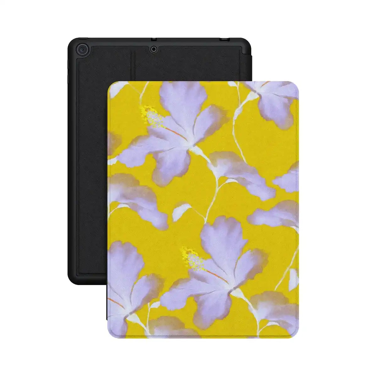 Hibiscus Haze | Painted Floral iPad Case