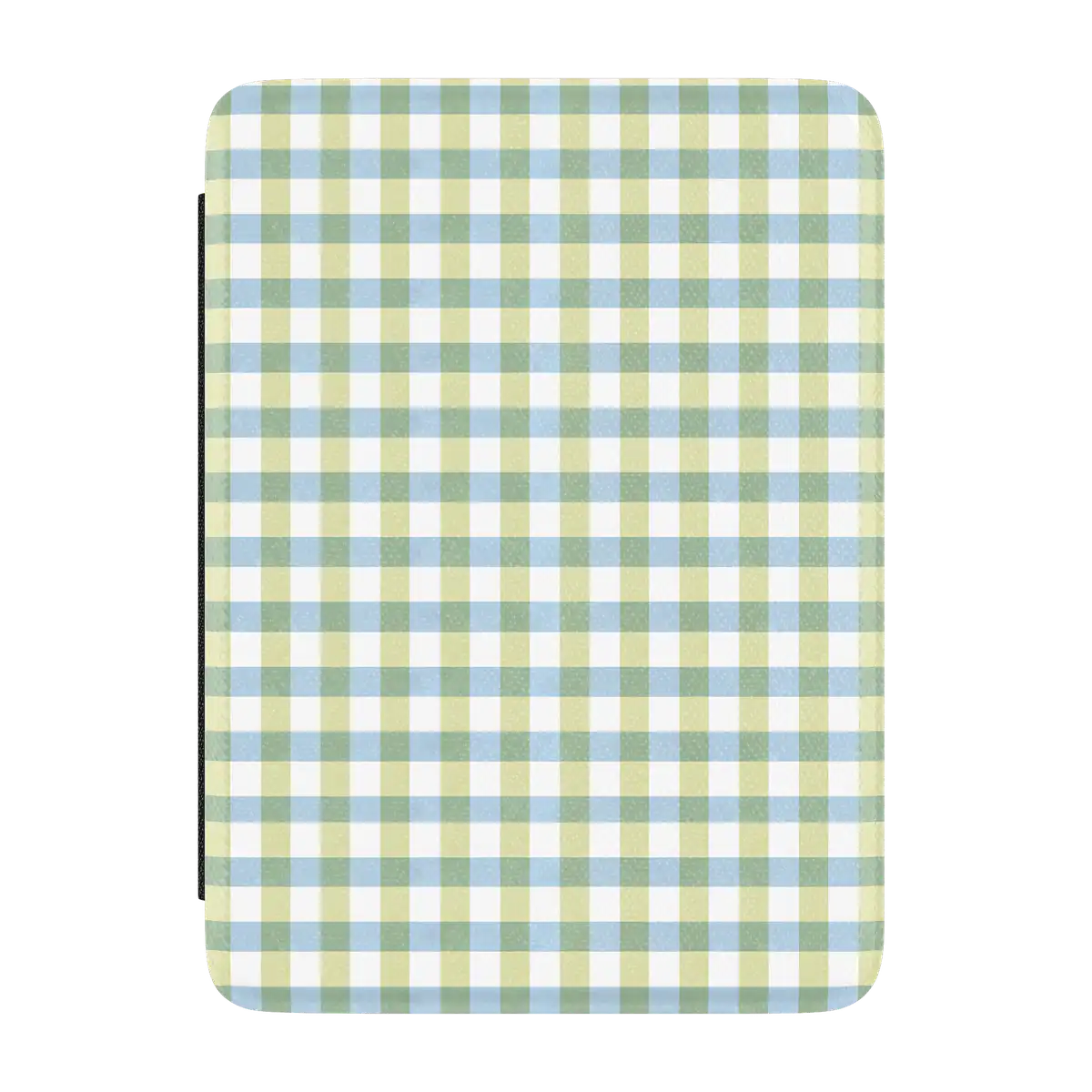 Pastel Picnic | Blue & Green Gingham Kindle Case