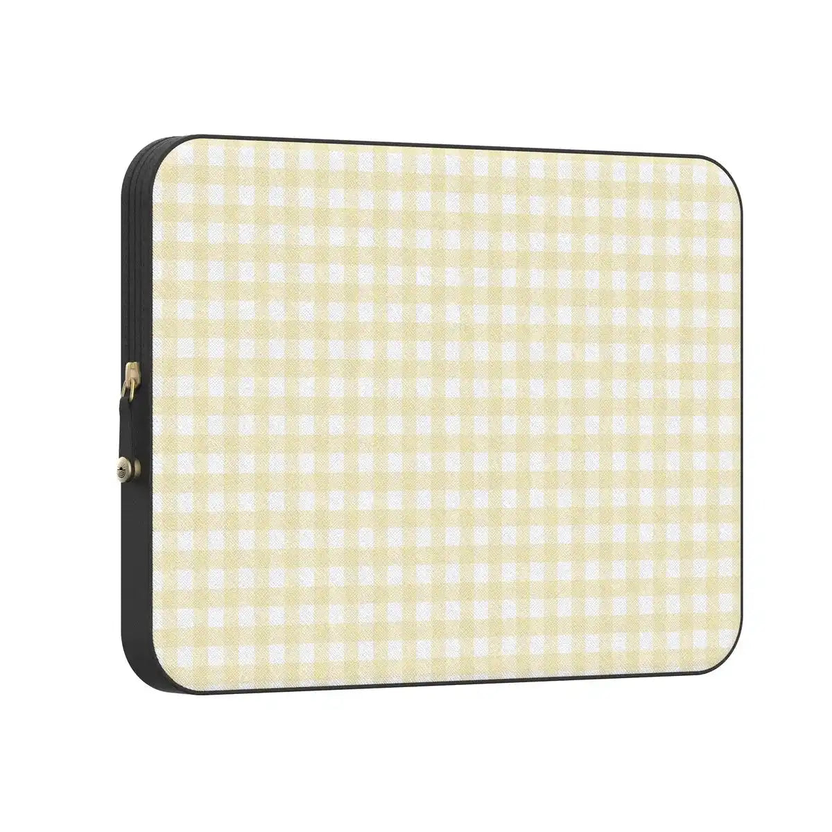 Pastel Picnic | Yellow Gingham Laptop Case