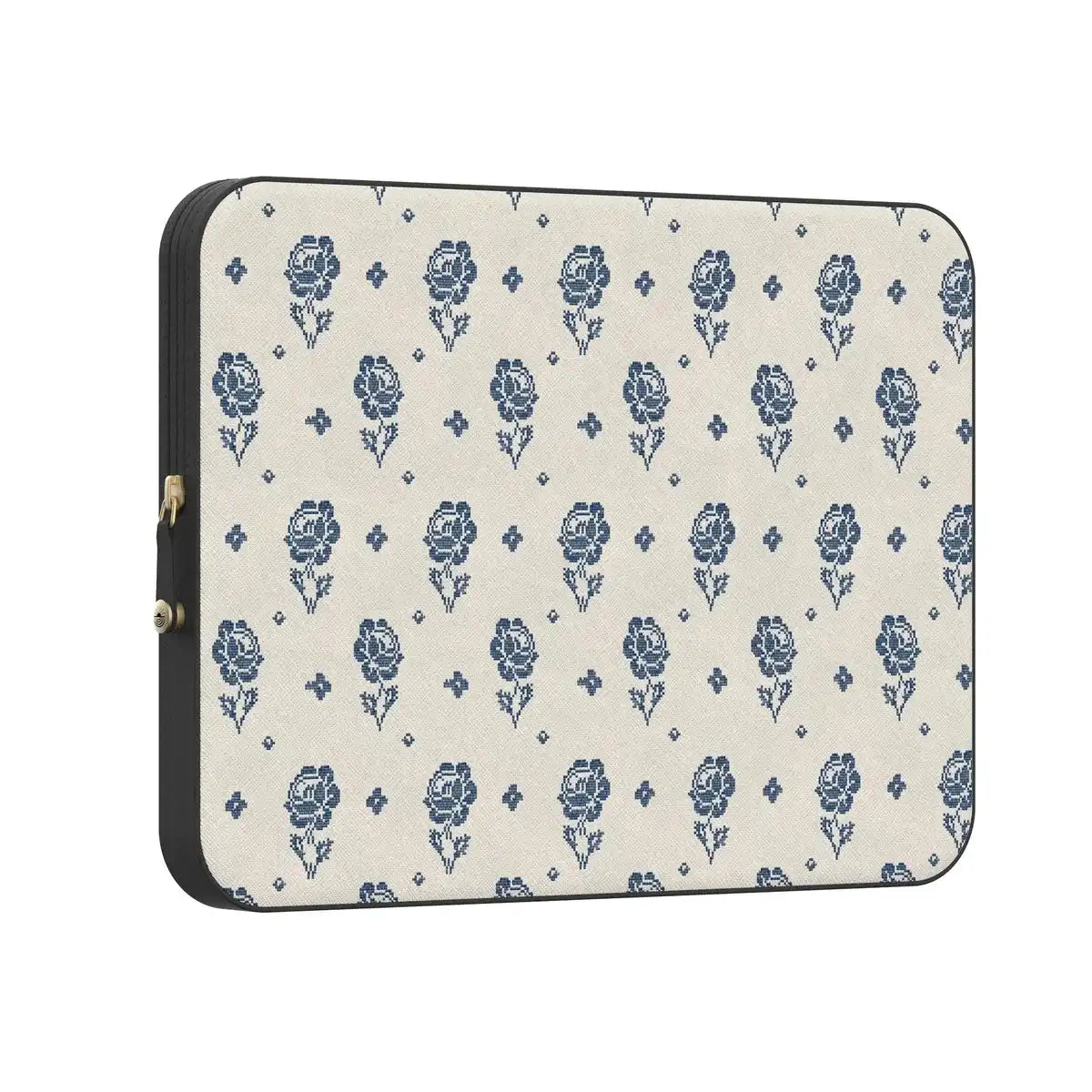 Seaside Stitch | Vintage Roses Laptop Case