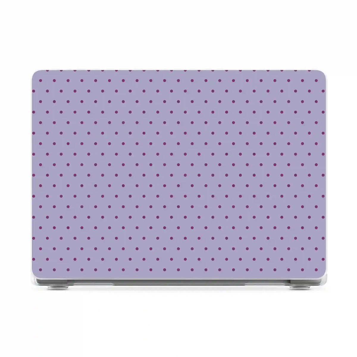 On the Dot | Purple & Plum Polka Dot Laptop Shell