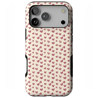 Lovebug | Mauve Hearts Case