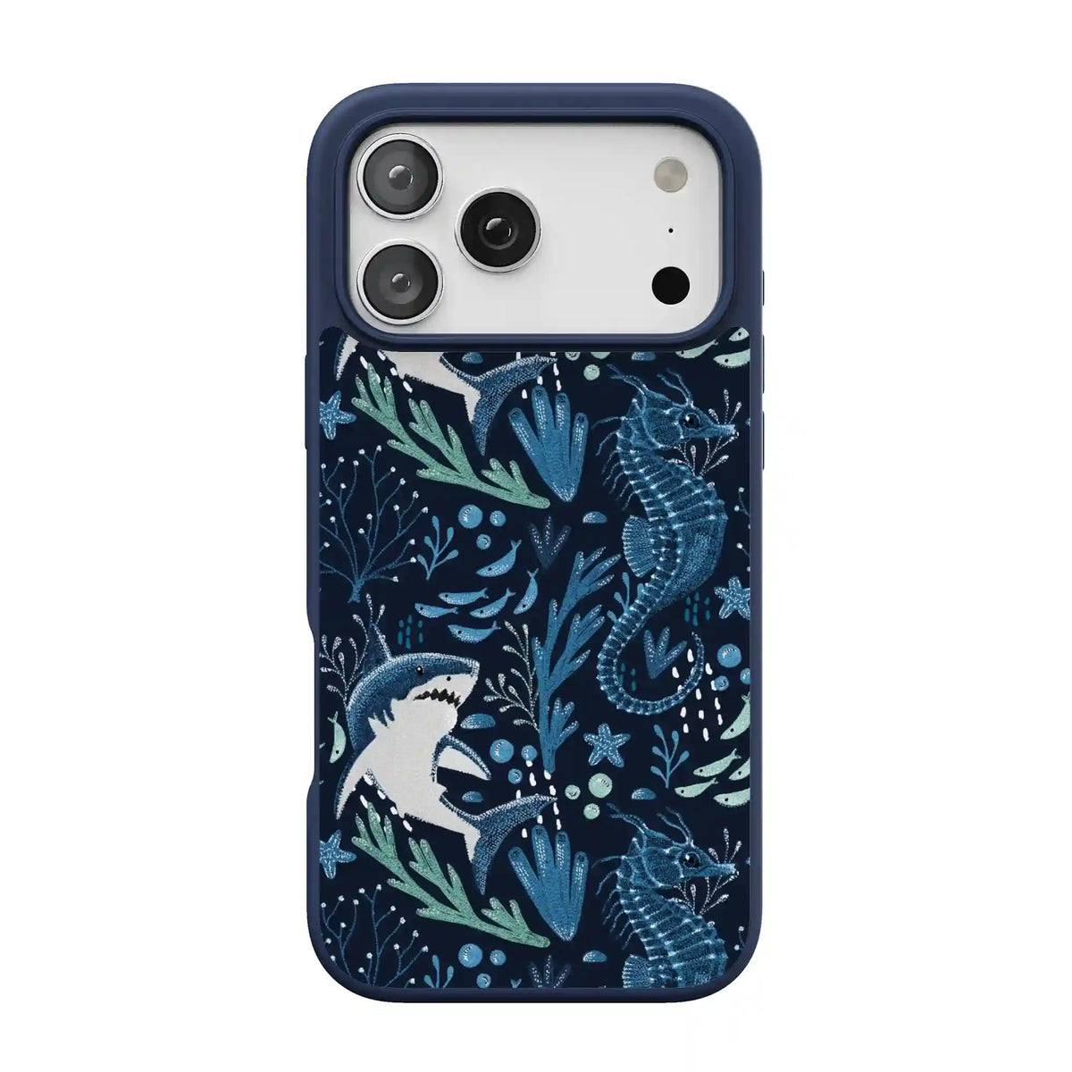 Midnight Reef | Shark Print Case