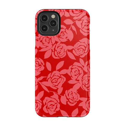 Final Rose | Red & Pink Floral Case