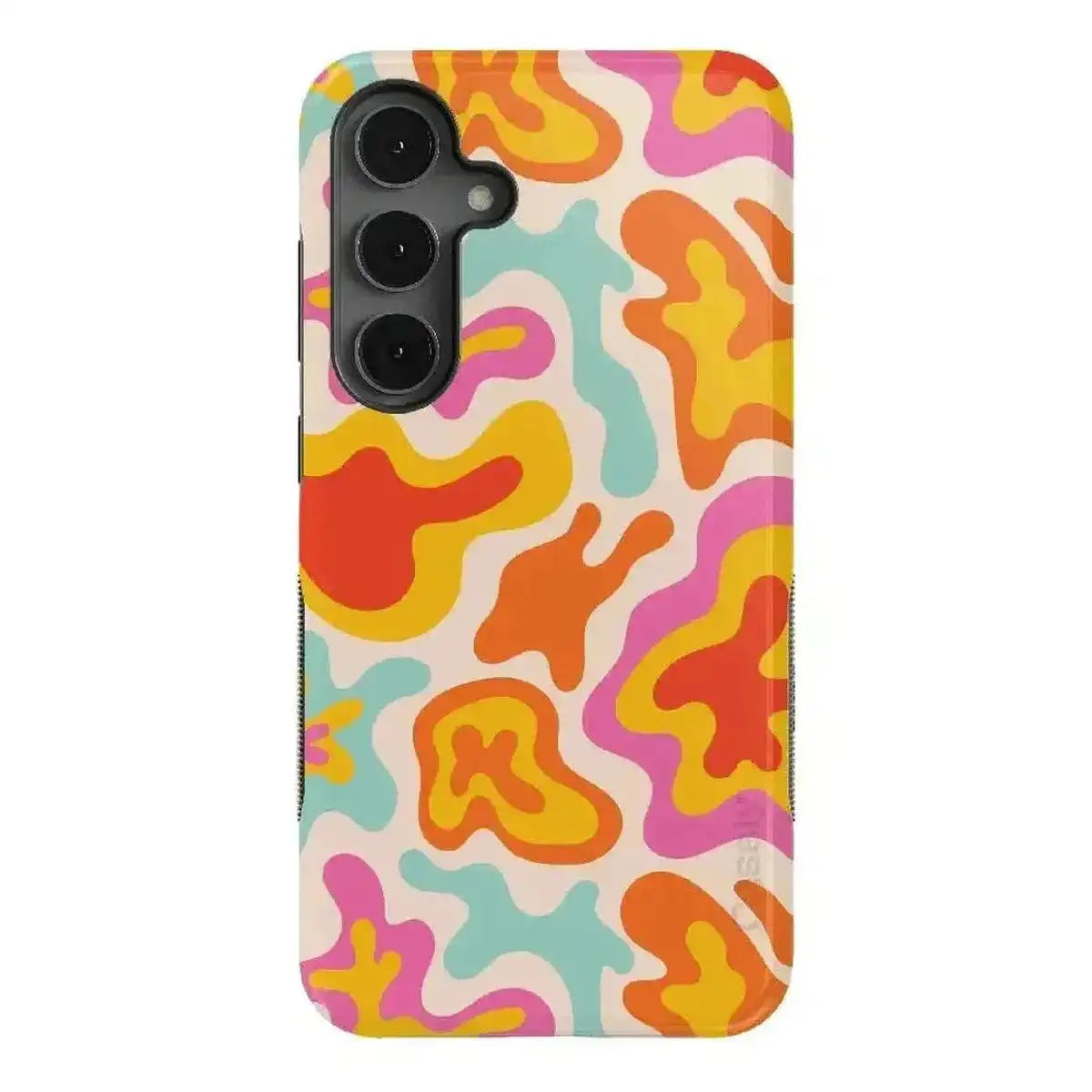 Tropical Color Splash | Abstract Retro Samsung Case