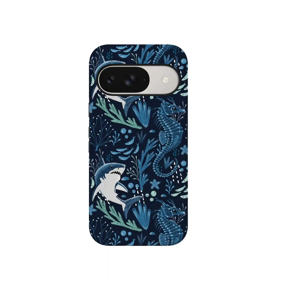 Midnight Reef | Shark Print Case