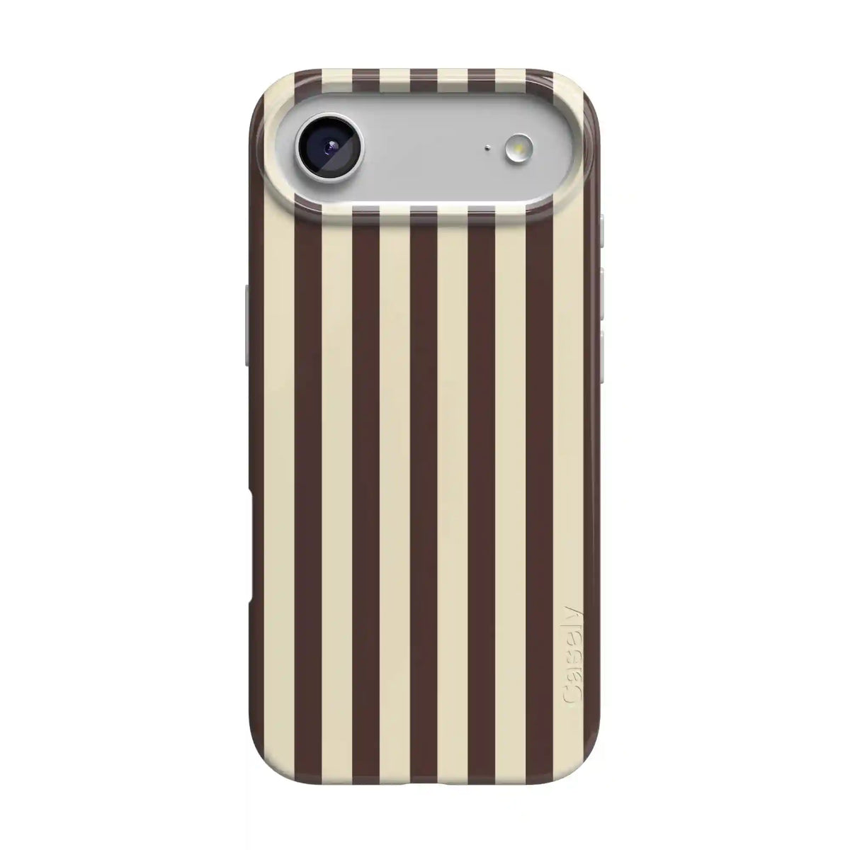 S'more Stripes | Brown Striped Case