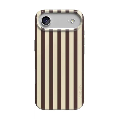 S'more Stripes | Brown Striped Case