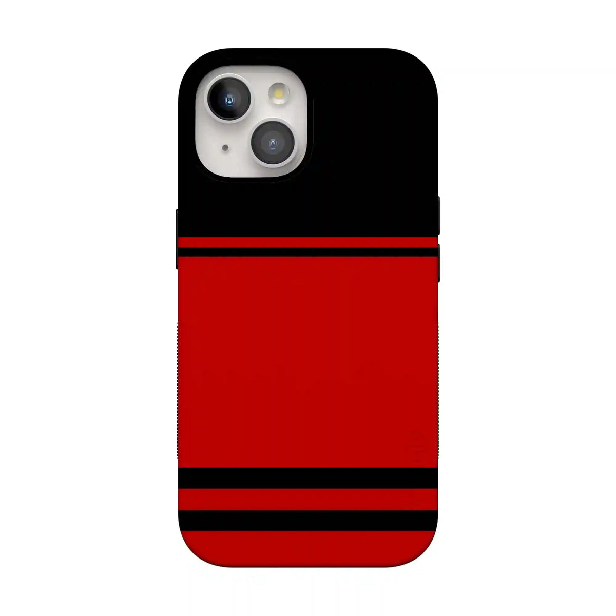 Storm Warning | Black & Red Stripes Case
