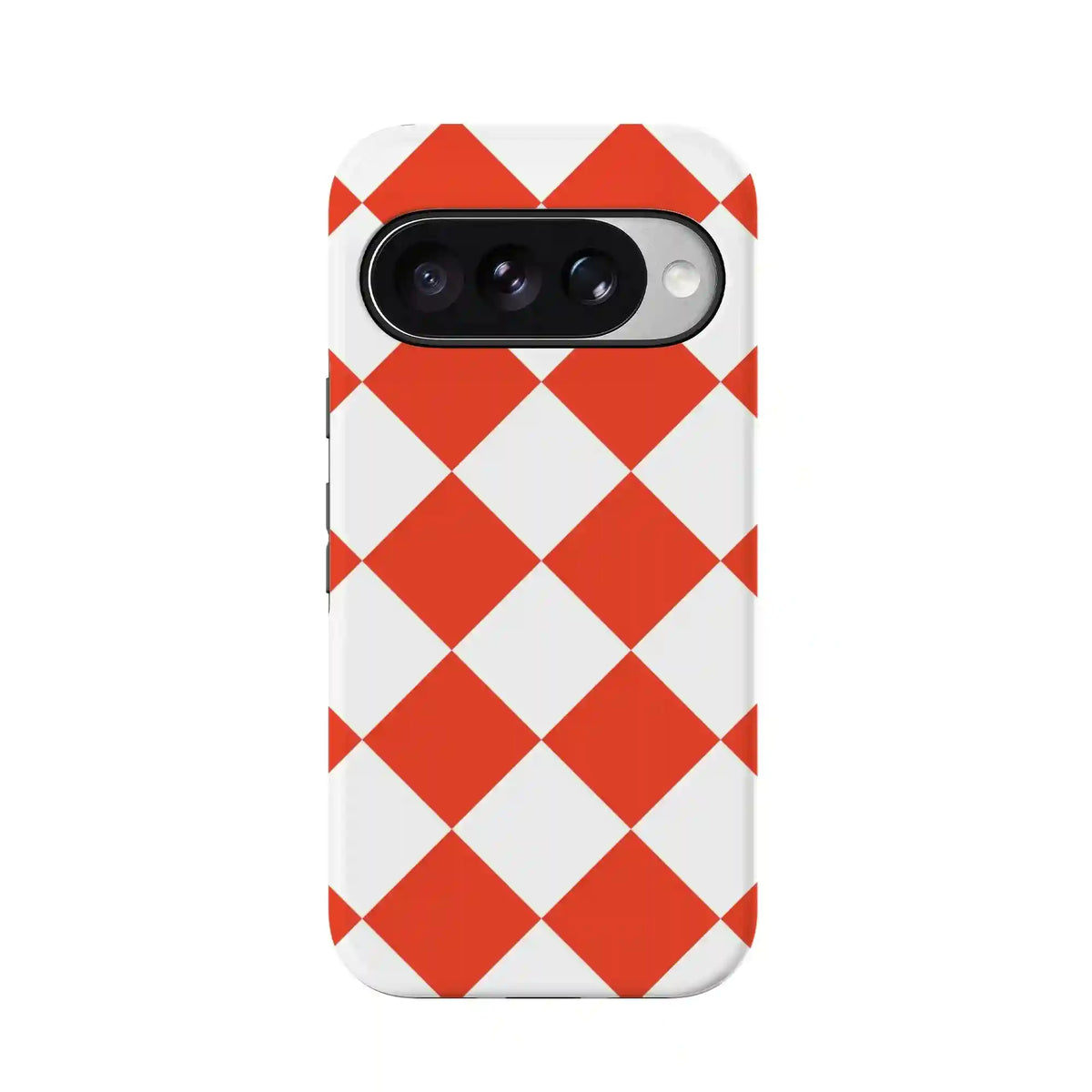 Red Checkerboard | High Contrast Design Case