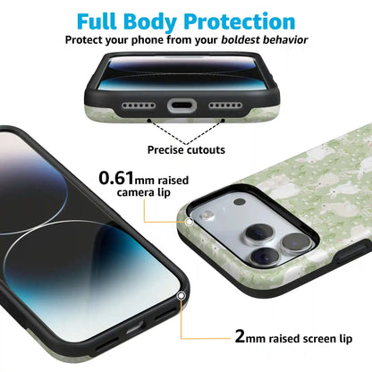 Hop to it | Green Bunny Case