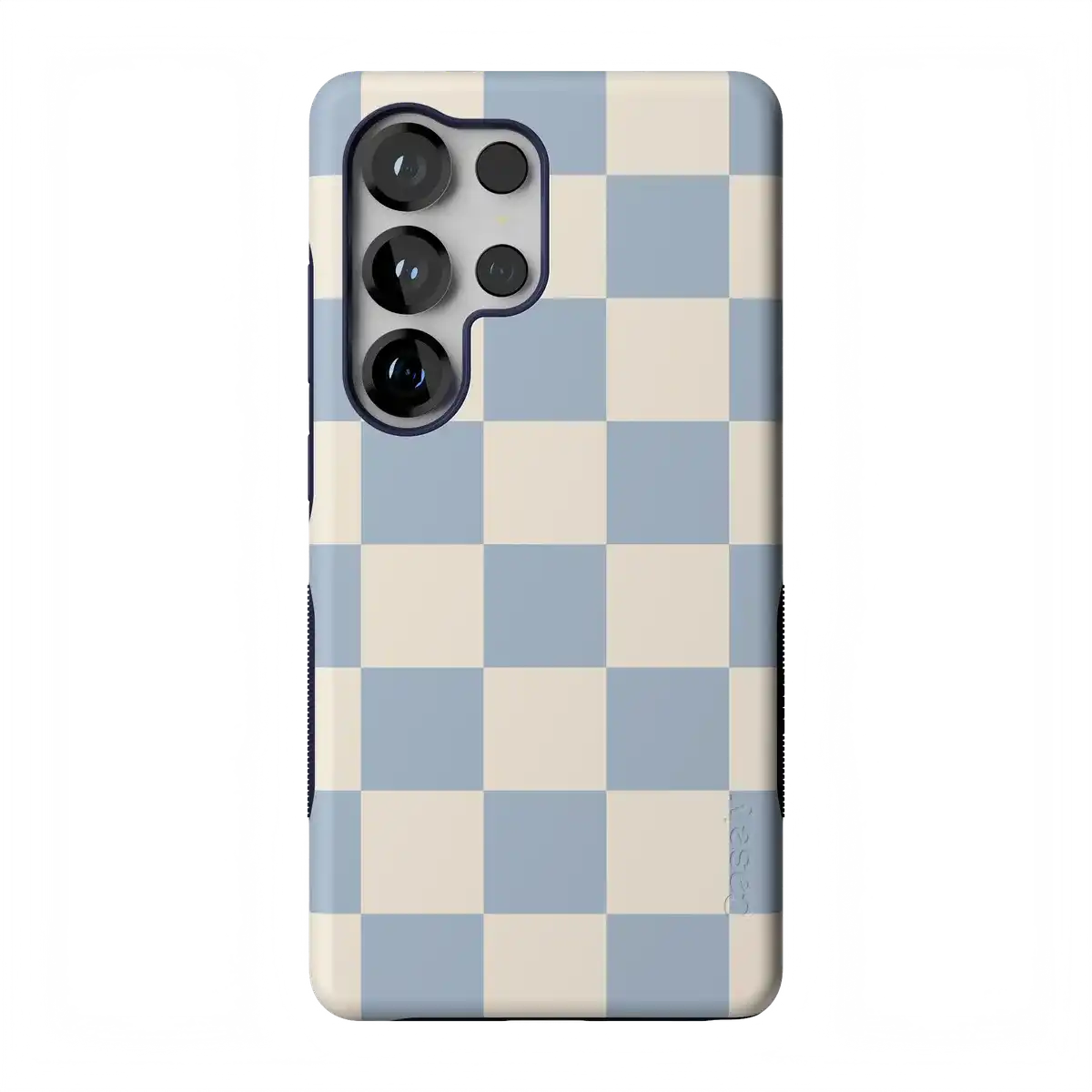 Fit Check | Light Blue Checkerboard Case