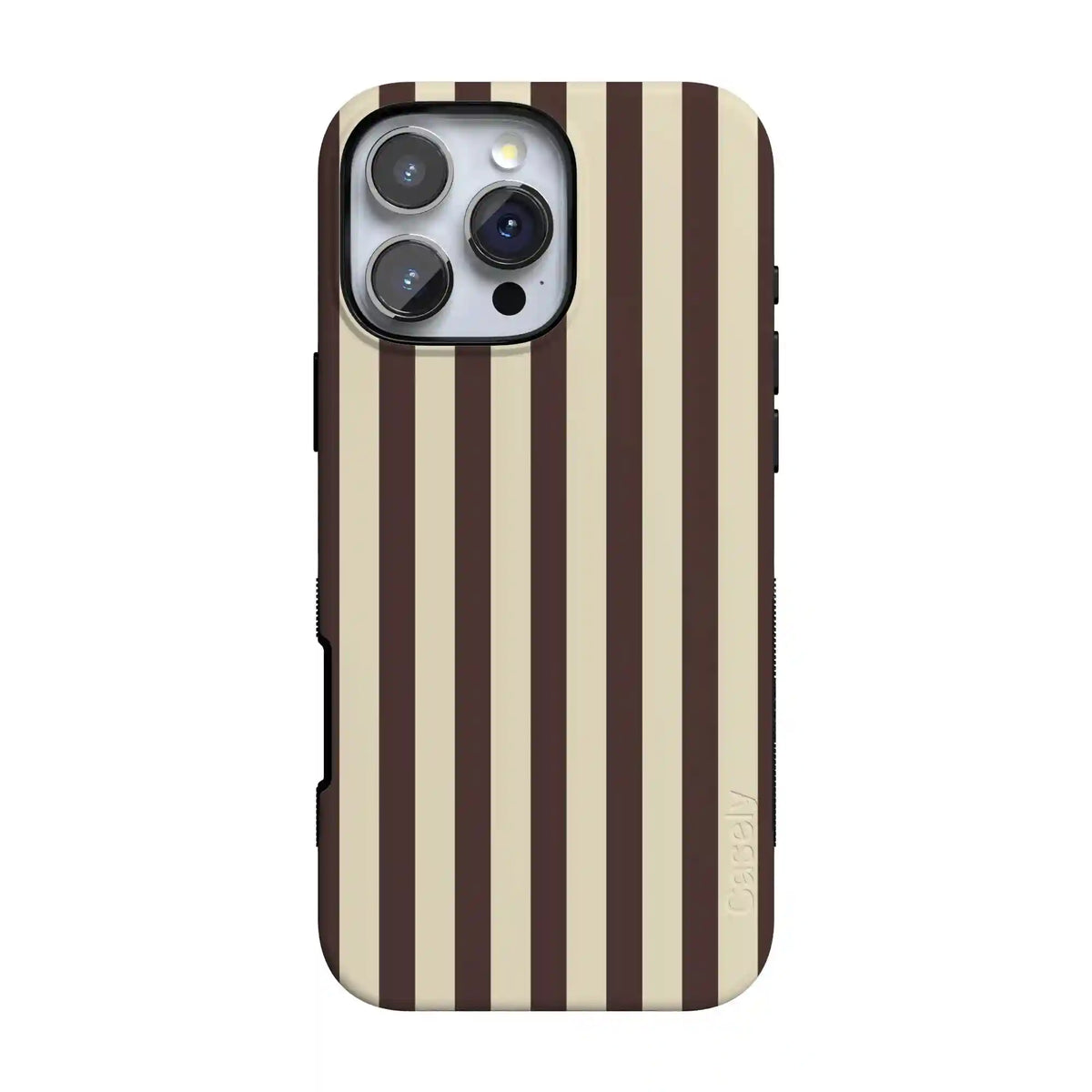 S'more Stripes | Brown Striped Case