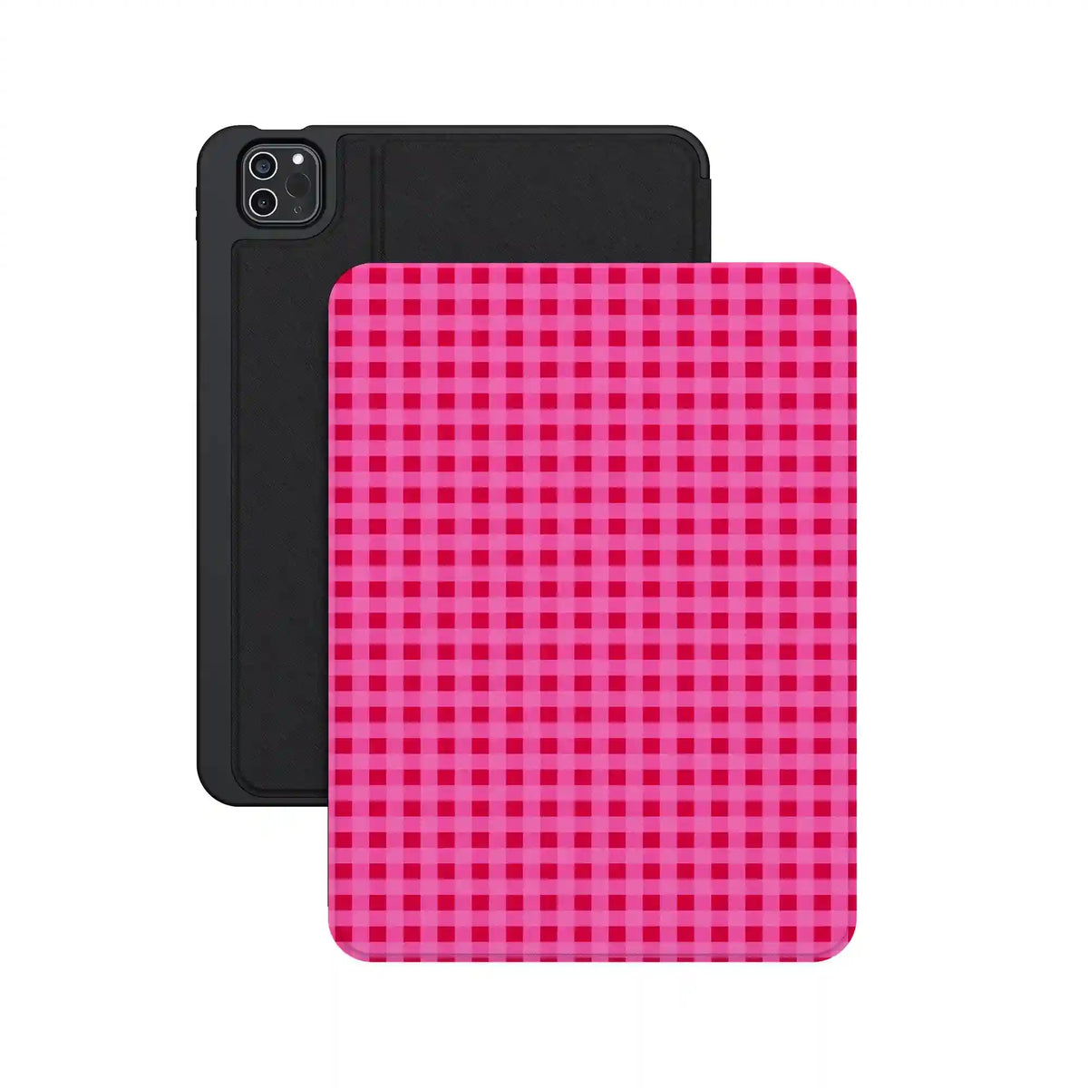 Sweet Jam | Hot Pink Gingham iPad Case