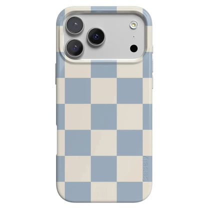 Fit Check | Light Blue Checkerboard Case