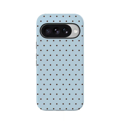 On the Dot | Blue Polka Dot Case