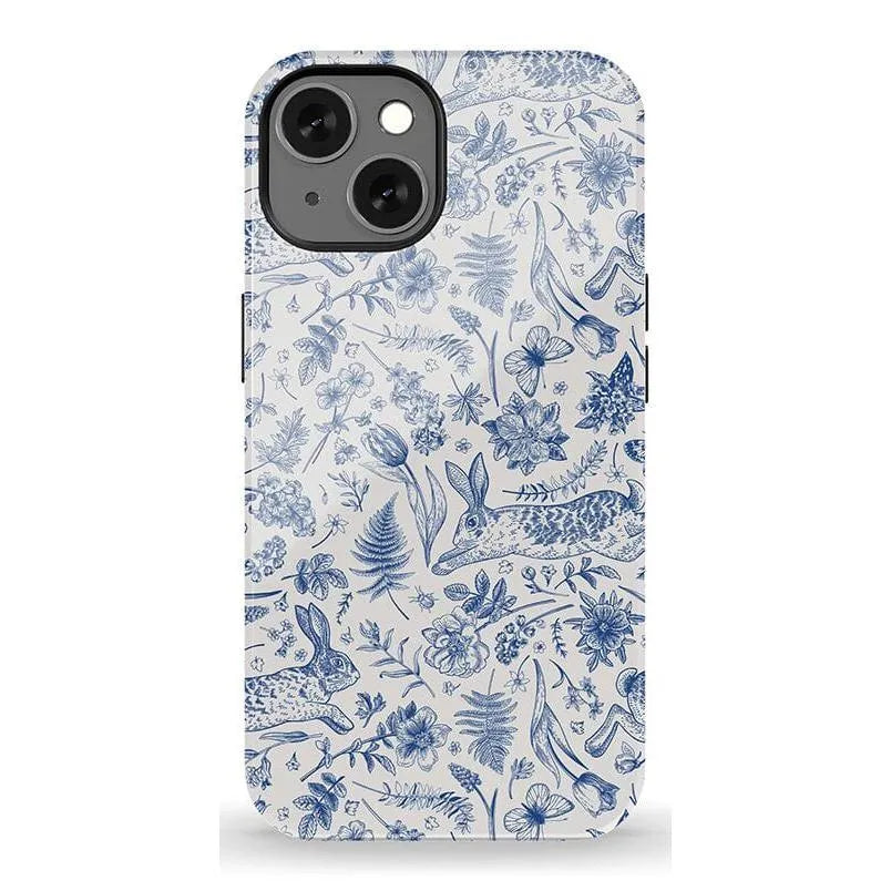Hop & Bloom | Bunny Toile Case
