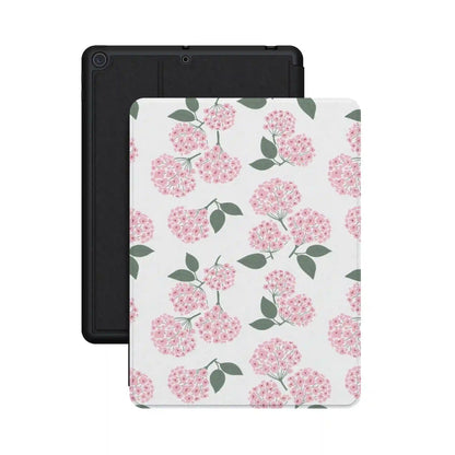 Nantucket Cottage | Pink Hydrangea iPad Case