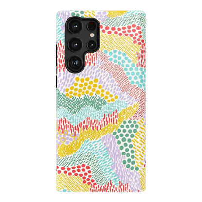 Color Me Happy | Pattern Colorblock Case