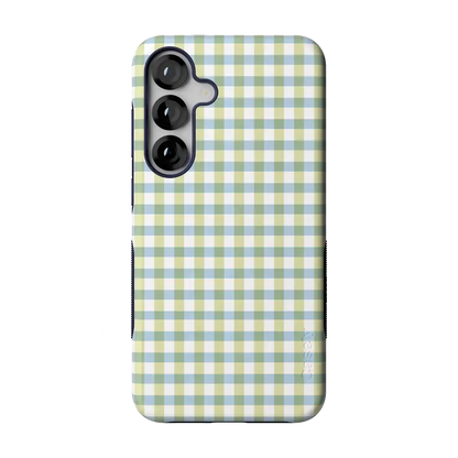 Pastel Picnic | Blue & Green Gingham Case