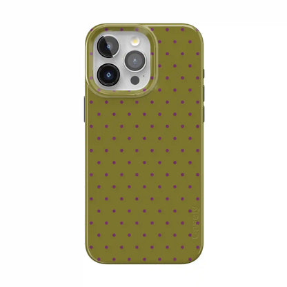 On the Dot | Moss & Plum Dots Case