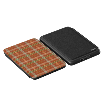 Spiced Chai | Fall Plaid Kindle Case