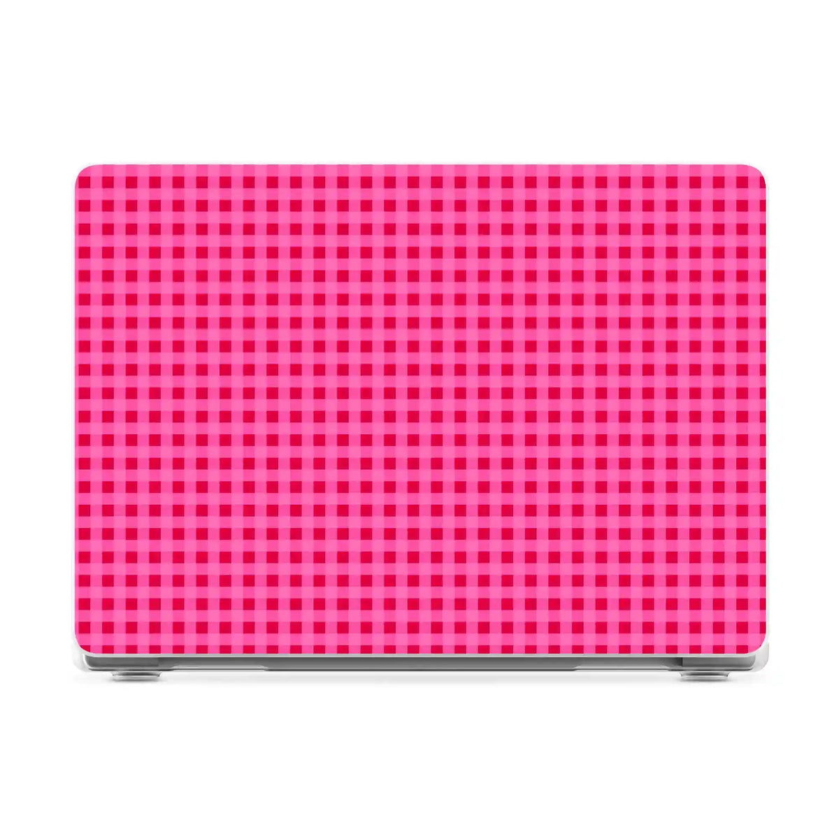 Sweet Jam | Hot Pink Gingham Laptop Shell