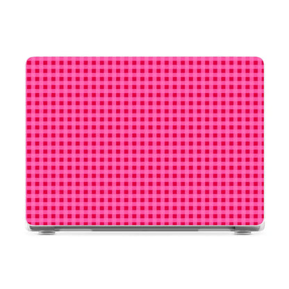 Sweet Jam | Hot Pink Gingham Laptop Shell