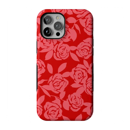 Final Rose | Red & Pink Floral Case