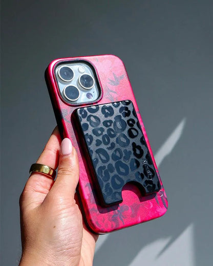 Into the Wild | Black Leopard MagWallet