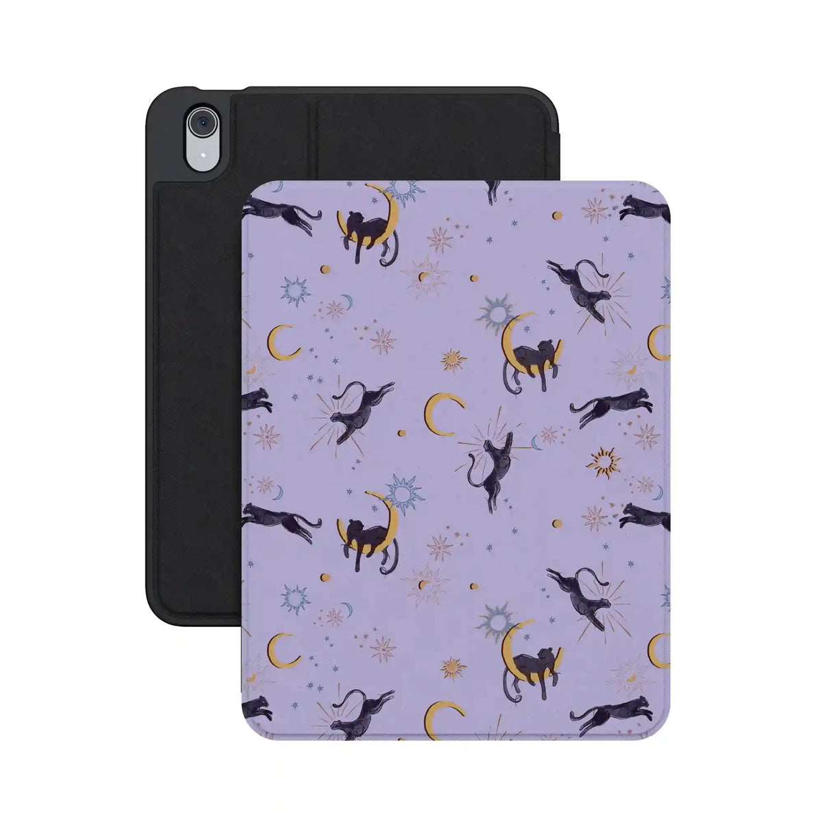Spellbound | Celestial Black Cat iPad Case