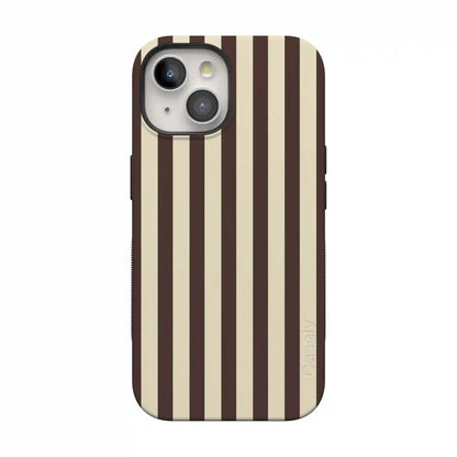S'more Stripes | Brown Striped Case