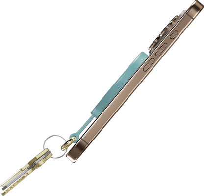 Aquamarine | Ocean Blue Shimmer MagRing+ with Keychain