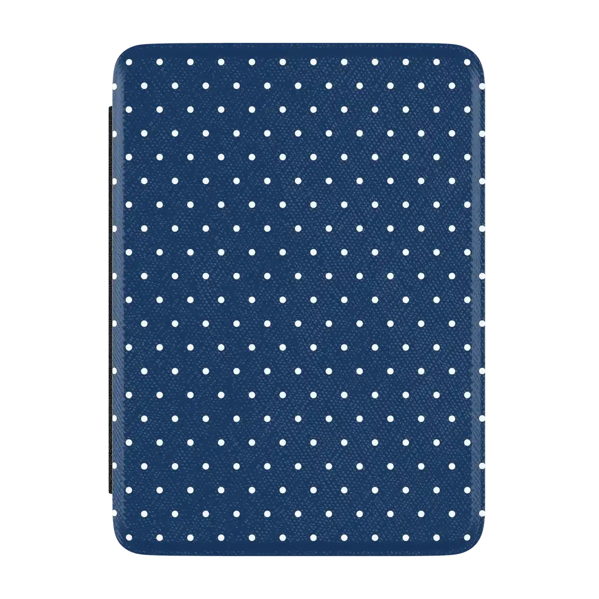 On the Dot | Navy Polka Dot Kindle Case
