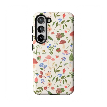 Garden Party | Mushroom Floral Case