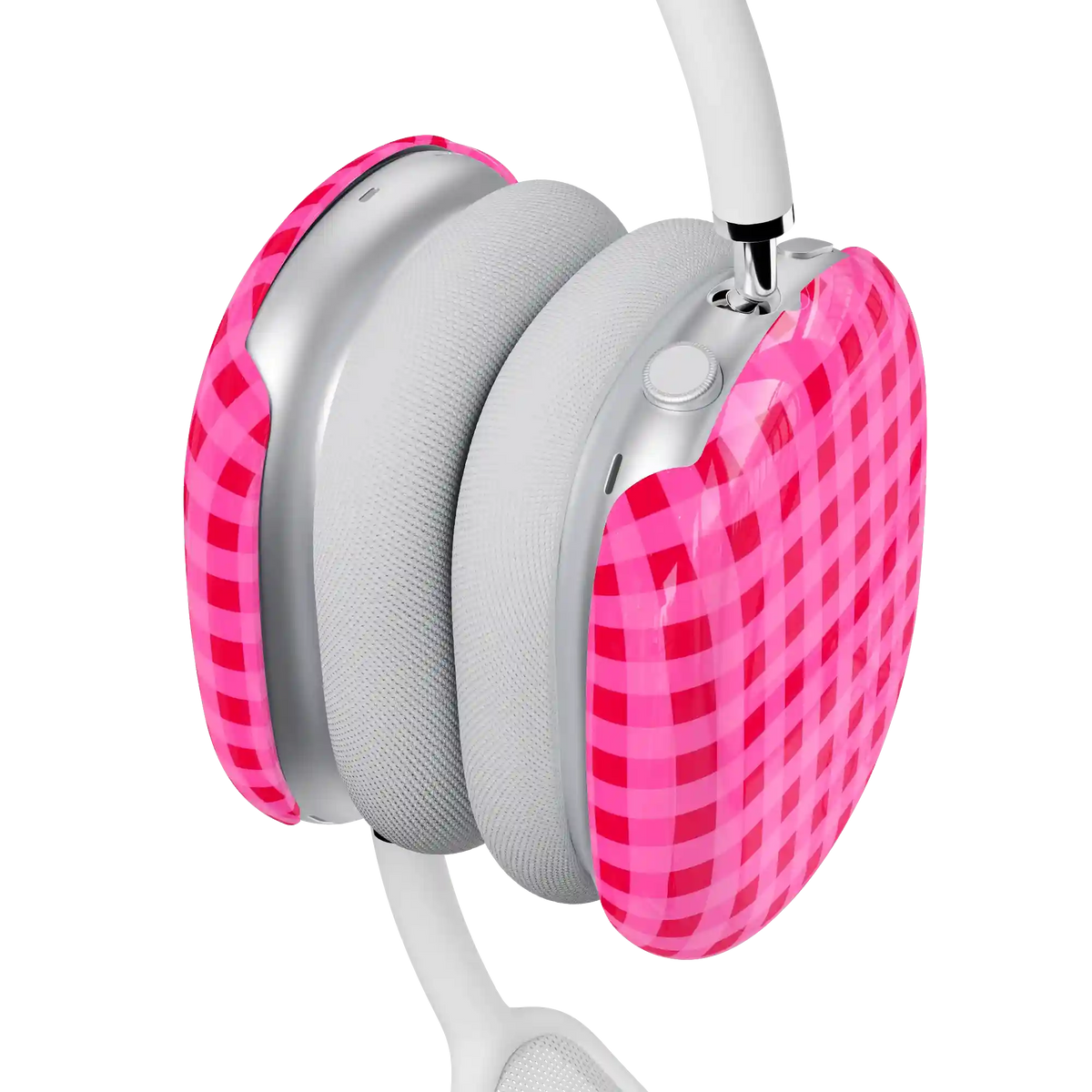 Sweet Jam | Hot Pink Gingham AirPods Max Case