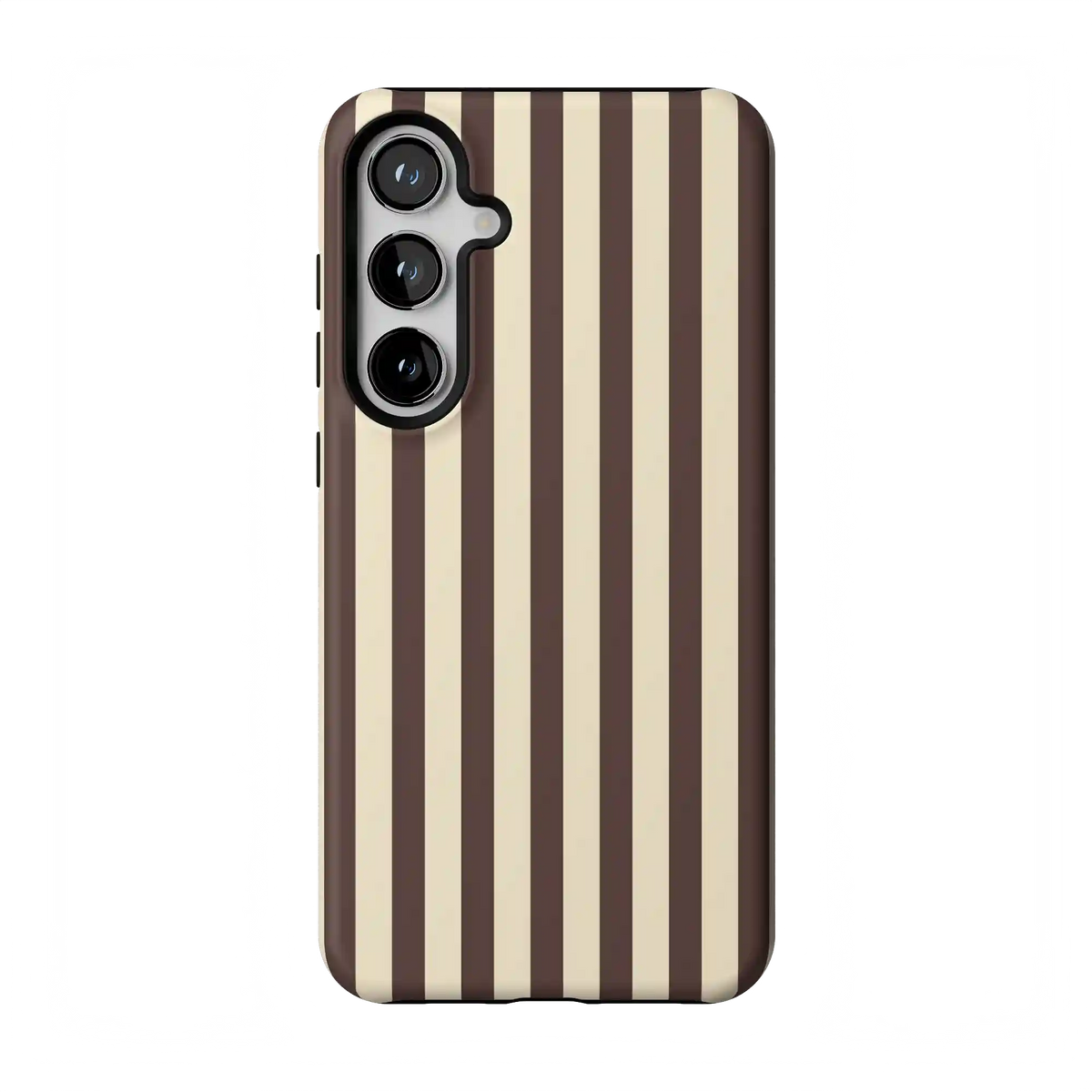 S'more Stripes | Brown Striped Case