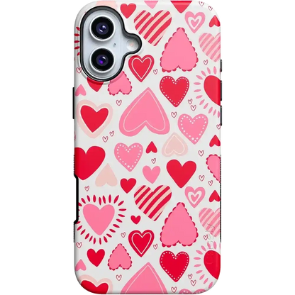 Love Struck | Heart Stickers Case