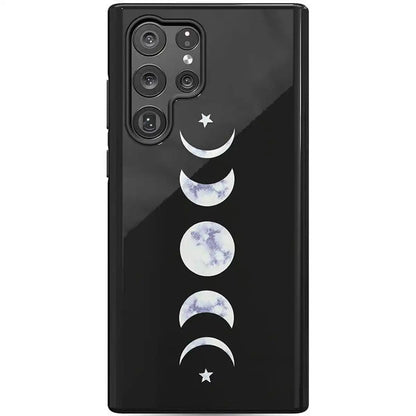 It's Just a Phase | Marble Moon Samsung Case